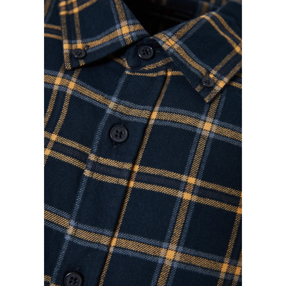 FUNKY BUDDHA Ανδρικό καρό flannel πουκάμισο