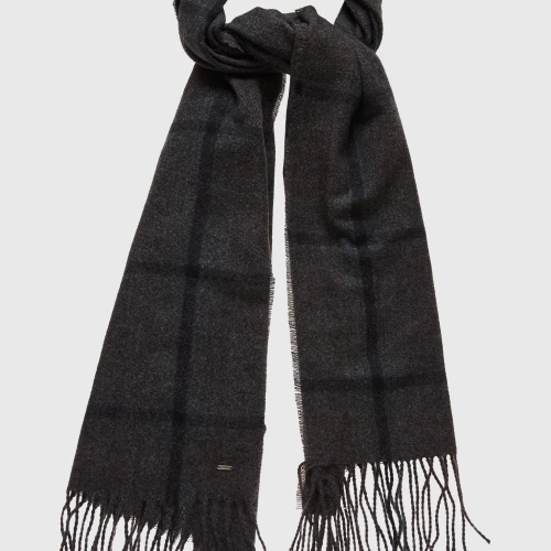 FUNKY BUDDHA Ανδρικό καρό κασκόλ