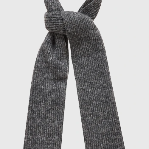 FUNKY BUDDHA Ανδρικό κασκόλ σε μελανζέ πλέξη