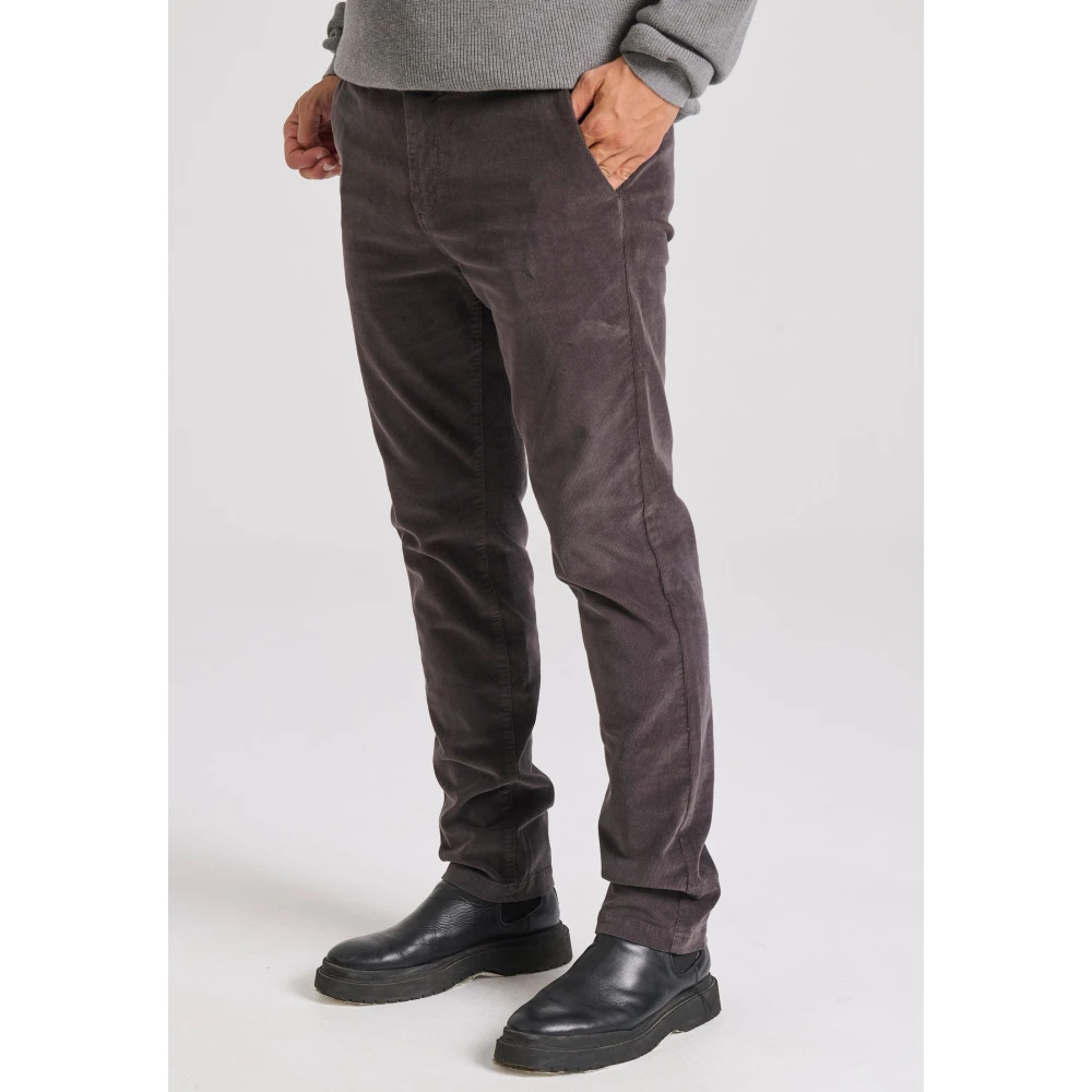 FUNKY BUDDHA Ανδρικό κοτλέ chino παντελόνι