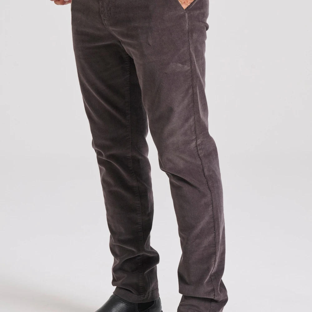 FUNKY BUDDHA Ανδρικό κοτλέ chino παντελόνι