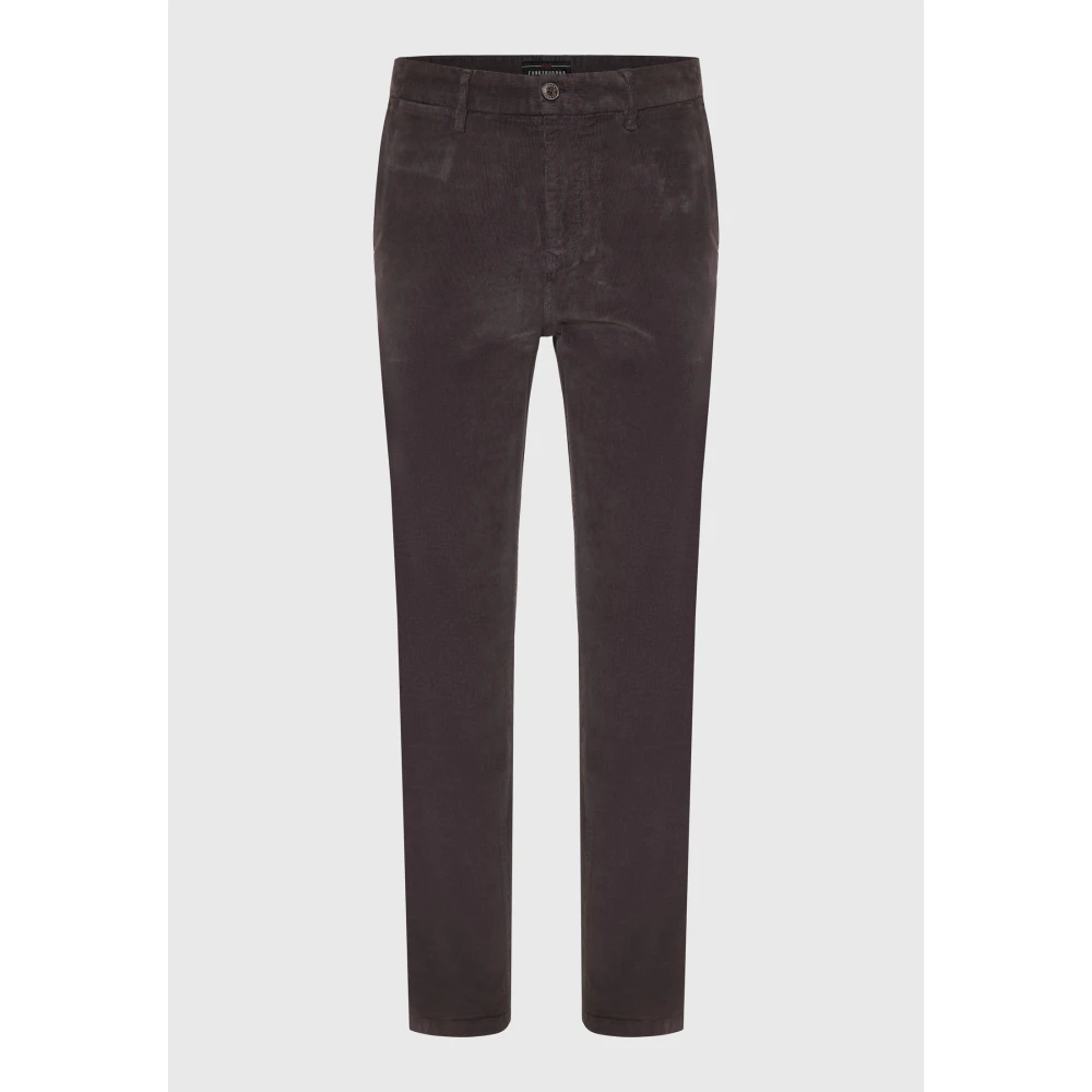 FUNKY BUDDHA Ανδρικό κοτλέ chino παντελόνι