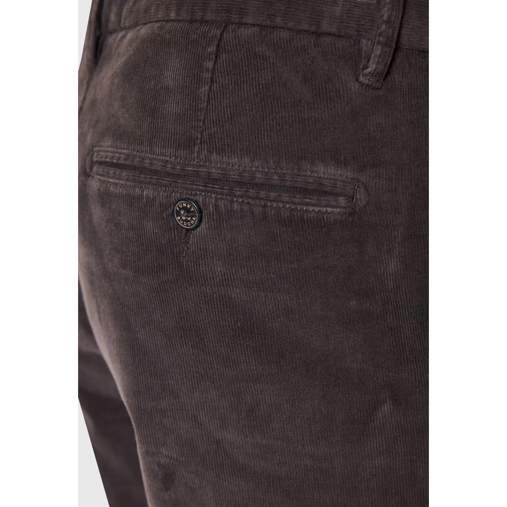 FUNKY BUDDHA Ανδρικό κοτλέ chino παντελόνι