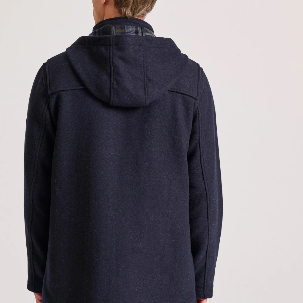 FUNKY BUDDHA Ανδρικό μοντγκόμερι wool blend ημίπαλτο