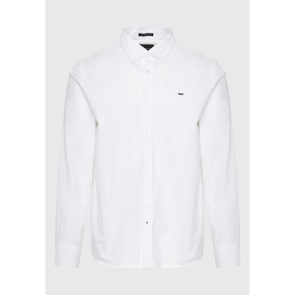 FUNKY BUDDHA Ανδρικό πουκάμισο με κεντημένο logo - The essentia