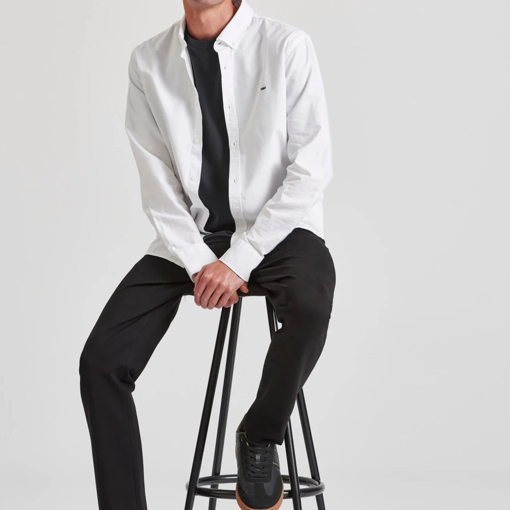 FUNKY BUDDHA Ανδρικό πουκάμισο με κεντημένο logo - The essentia