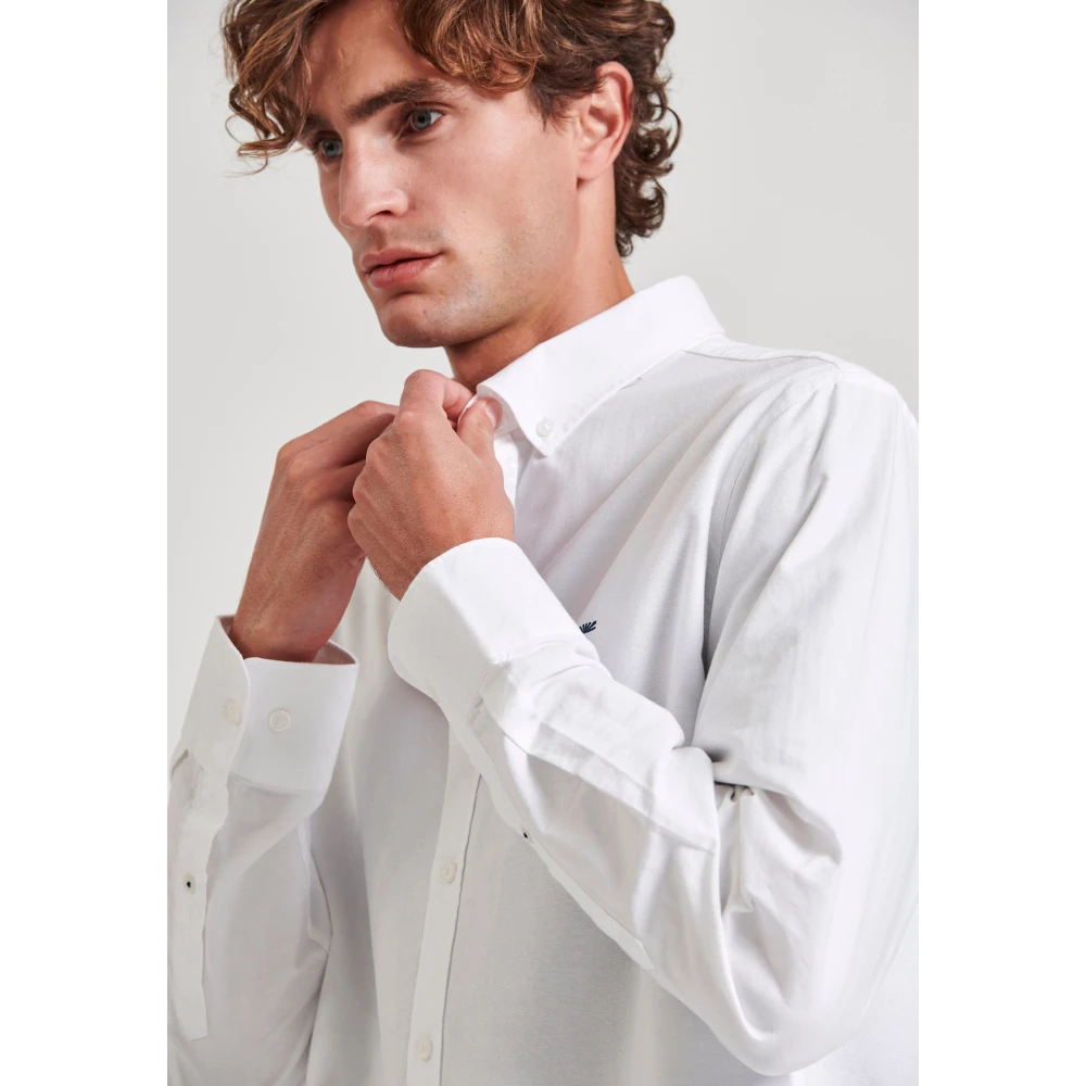 FUNKY BUDDHA Ανδρικό πουκάμισο με κεντημένο logo - The essentia