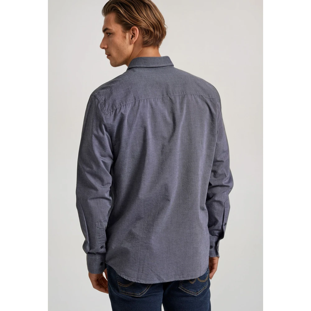 FUNKY BUDDHA Ανδρικό πουκάμισο με κεντημένο logo - The essentia