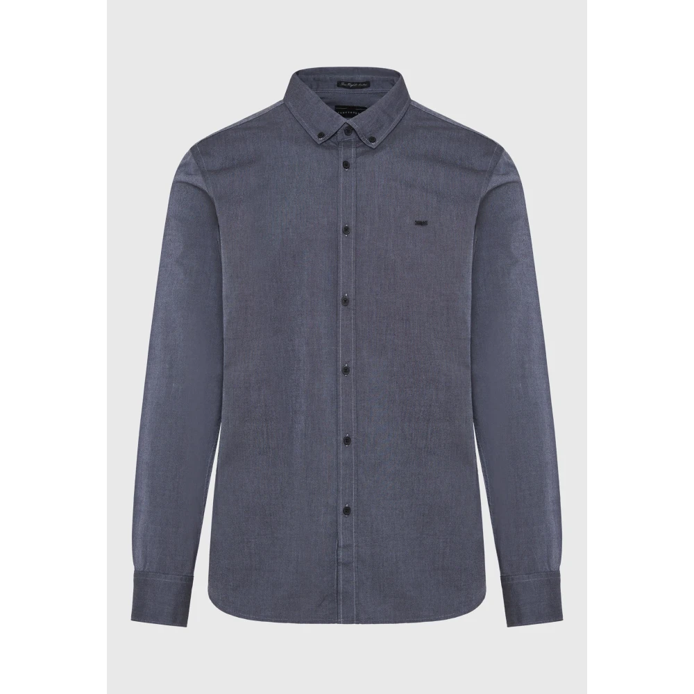 FUNKY BUDDHA Ανδρικό πουκάμισο με κεντημένο logo - The essentia