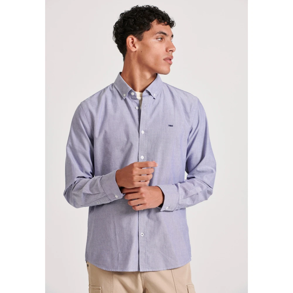 FUNKY BUDDHA Ανδρικό πουκάμισο με κεντημένο logo - The essentia