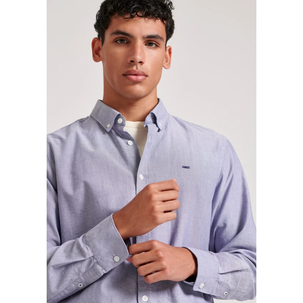 FUNKY BUDDHA Ανδρικό πουκάμισο με κεντημένο logo - The essentia