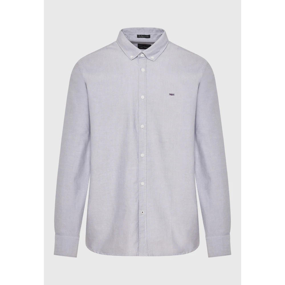 FUNKY BUDDHA Ανδρικό πουκάμισο με κεντημένο logo - The essentia