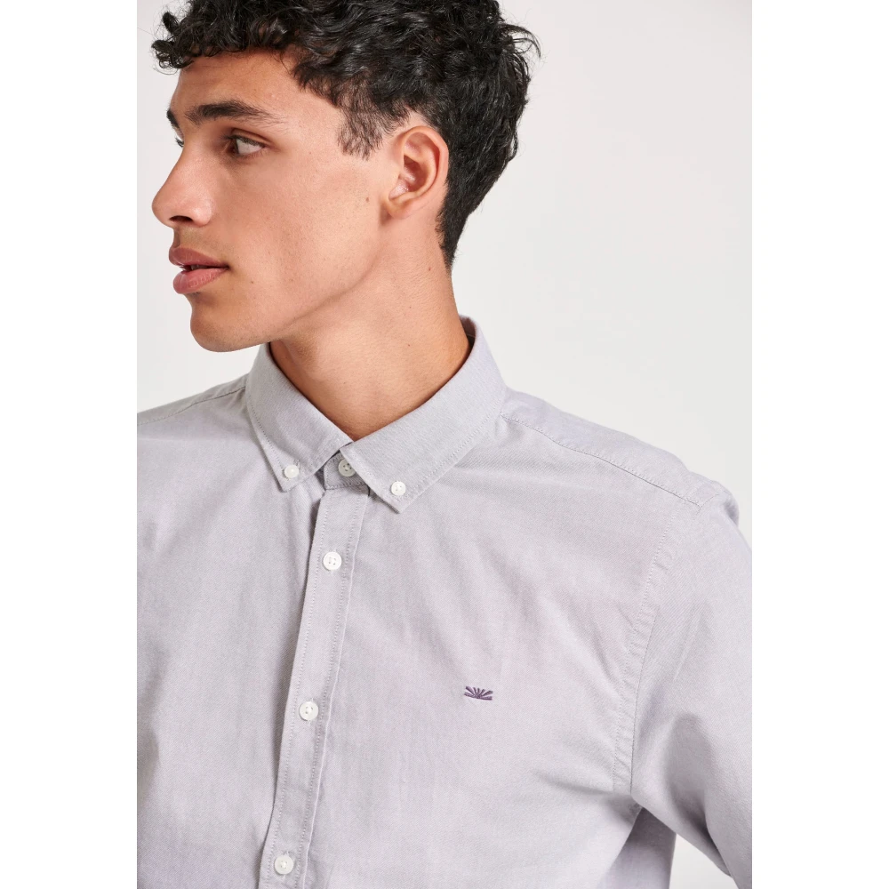 FUNKY BUDDHA Ανδρικό πουκάμισο με κεντημένο logo - The essentia