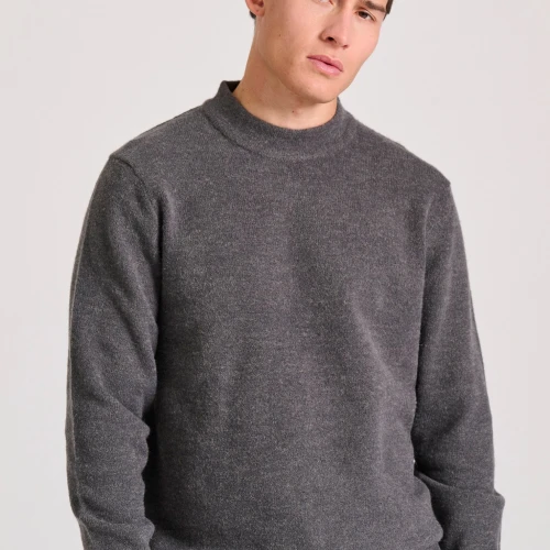 FUNKY BUDDHA Ανδρικό πουλόβερ με στρογγυλή λαιμόκοψη