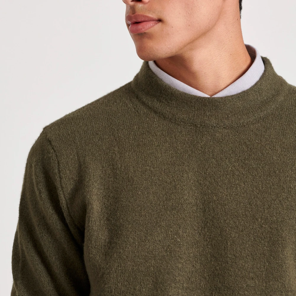 FUNKY BUDDHA Ανδρικό πουλόβερ με στρογγυλή λαιμόκοψη