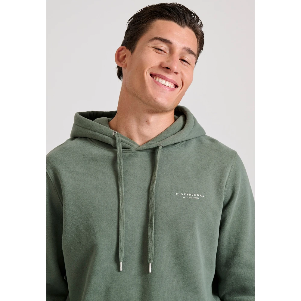 FUNKY BUDDHA Ανδρικό φούτερ με κουκούλα - The essentials