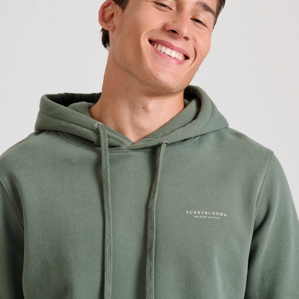 FUNKY BUDDHA Ανδρικό φούτερ με κουκούλα - The essentials