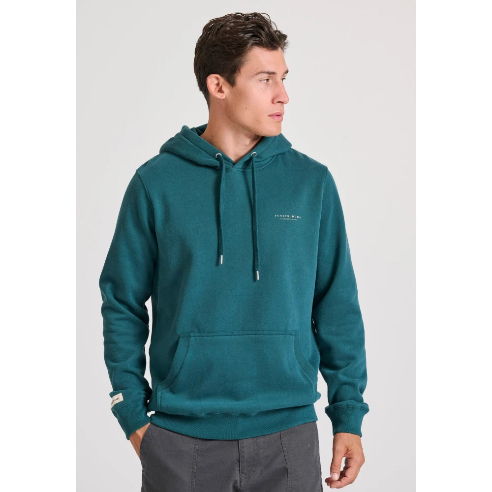 FUNKY BUDDHA Ανδρικό φούτερ με κουκούλα - The essentials