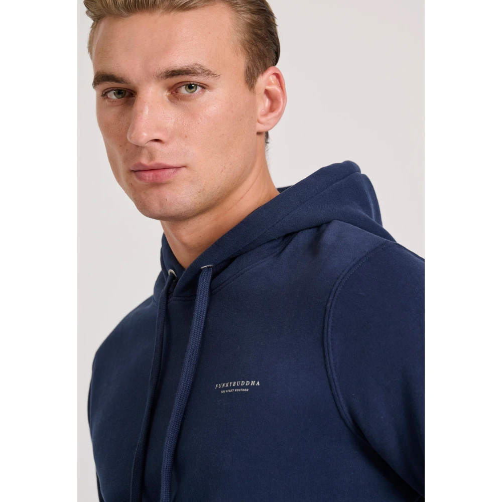 FUNKY BUDDHA Ανδρικό φούτερ με κουκούλα - The essentials