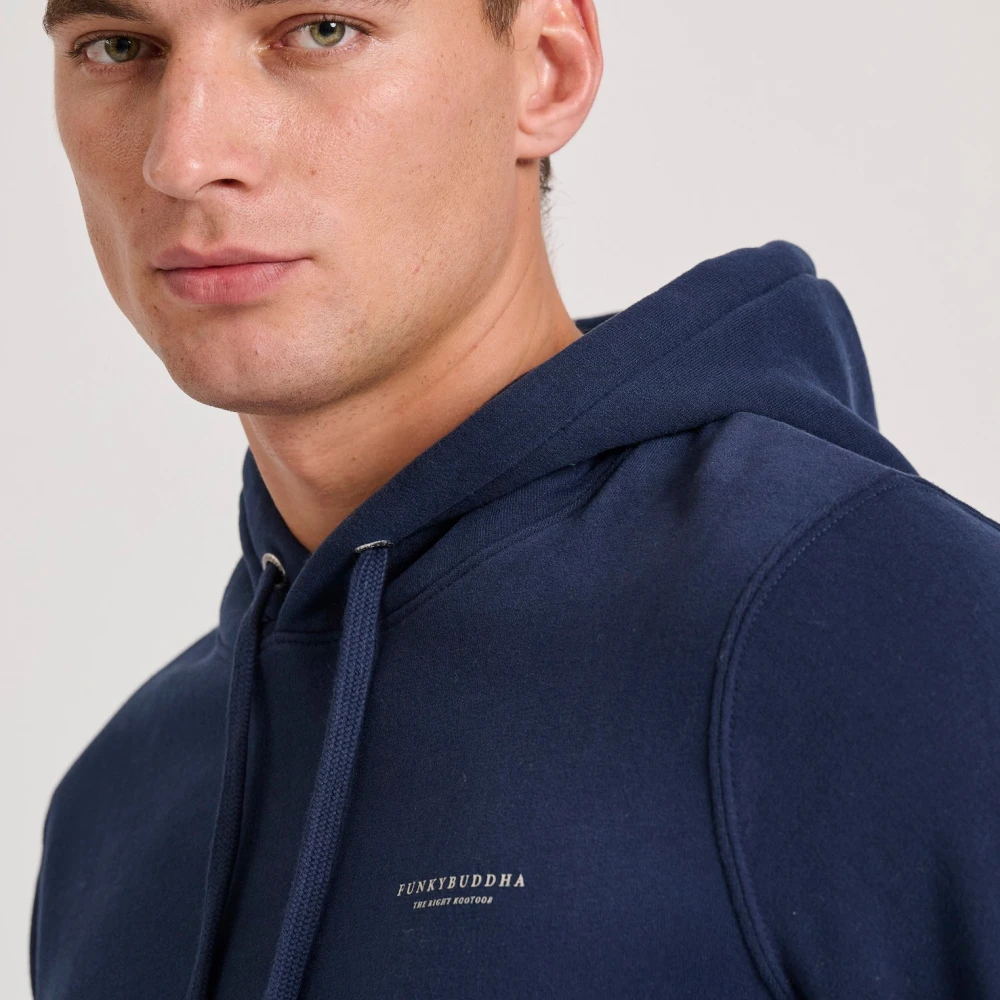 FUNKY BUDDHA Ανδρικό φούτερ με κουκούλα - The essentials