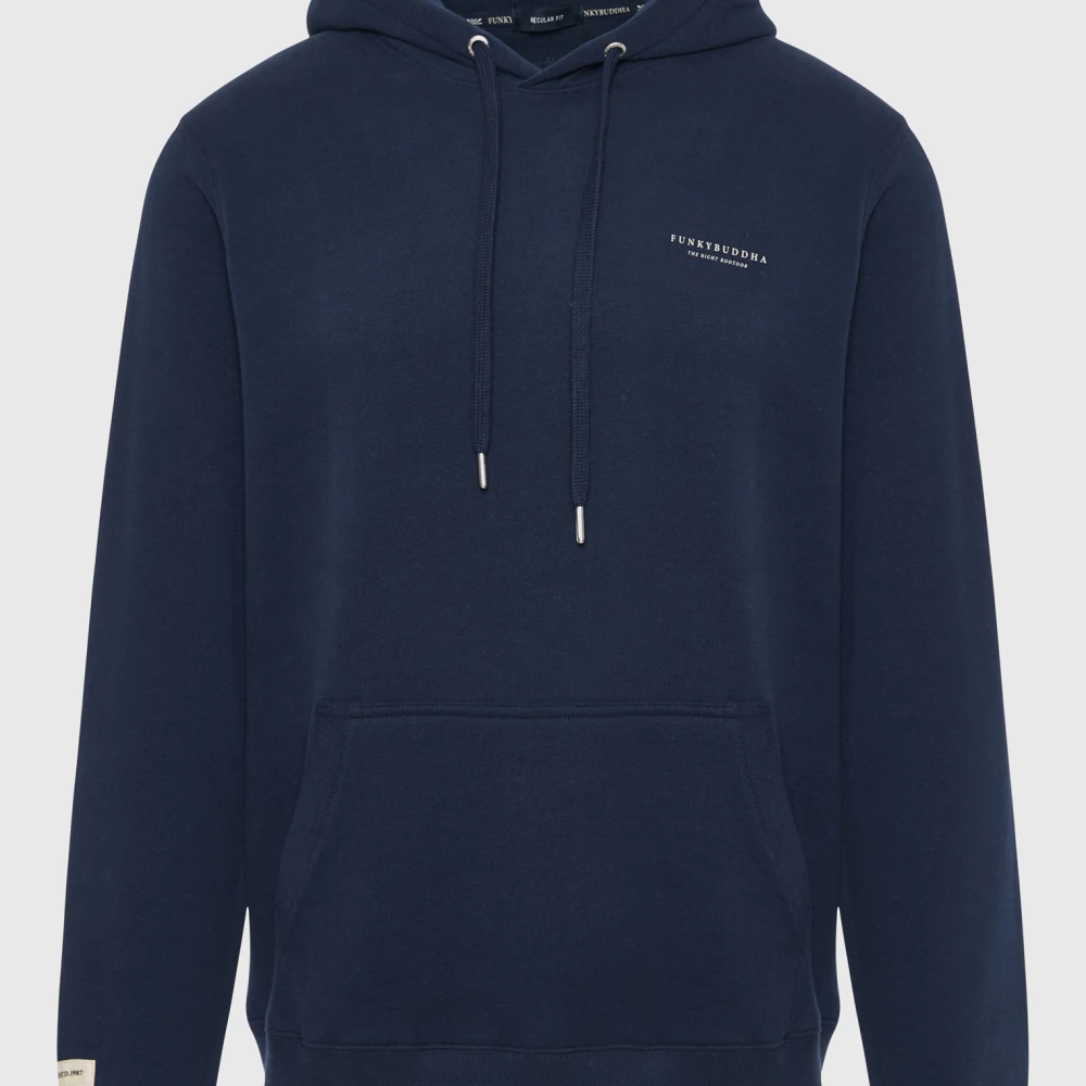 FUNKY BUDDHA Ανδρικό φούτερ με κουκούλα - The essentials