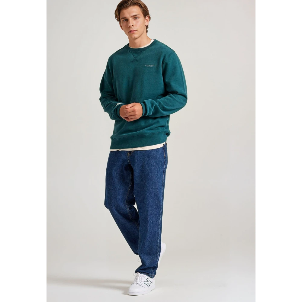 FUNKY BUDDHA Ανδρικό φούτερ με τυπωμένο logo - The essentials