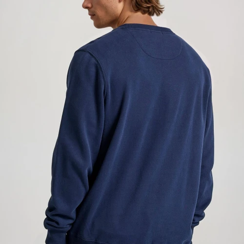 FUNKY BUDDHA Ανδρικό φούτερ με τυπωμένο logo - The essentials