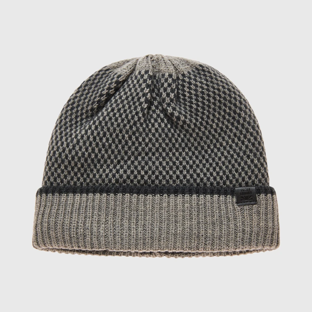 FUNKY BUDDHA Ανδρικός σκούφος σε δίχρωμη πλέξη