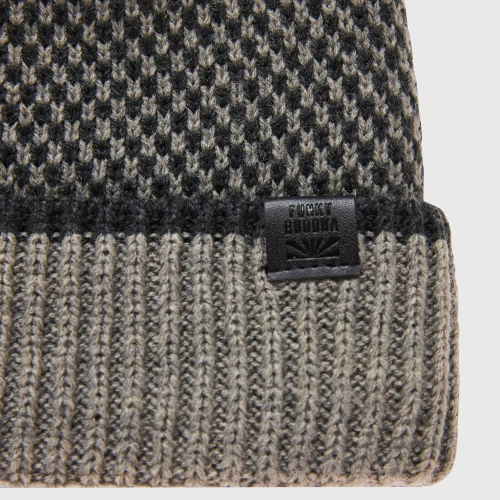 FUNKY BUDDHA Ανδρικός σκούφος σε δίχρωμη πλέξη