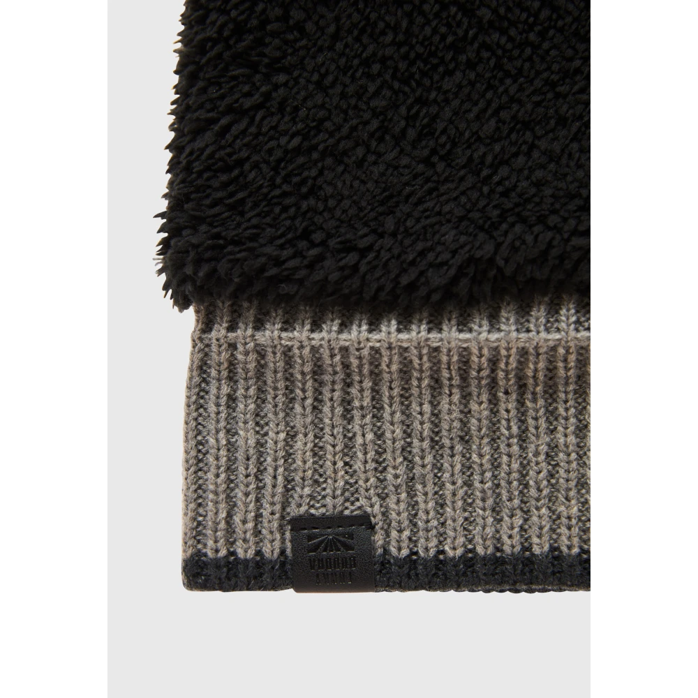 FUNKY BUDDHA Ανδρικός σκούφος σε δίχρωμη πλέξη