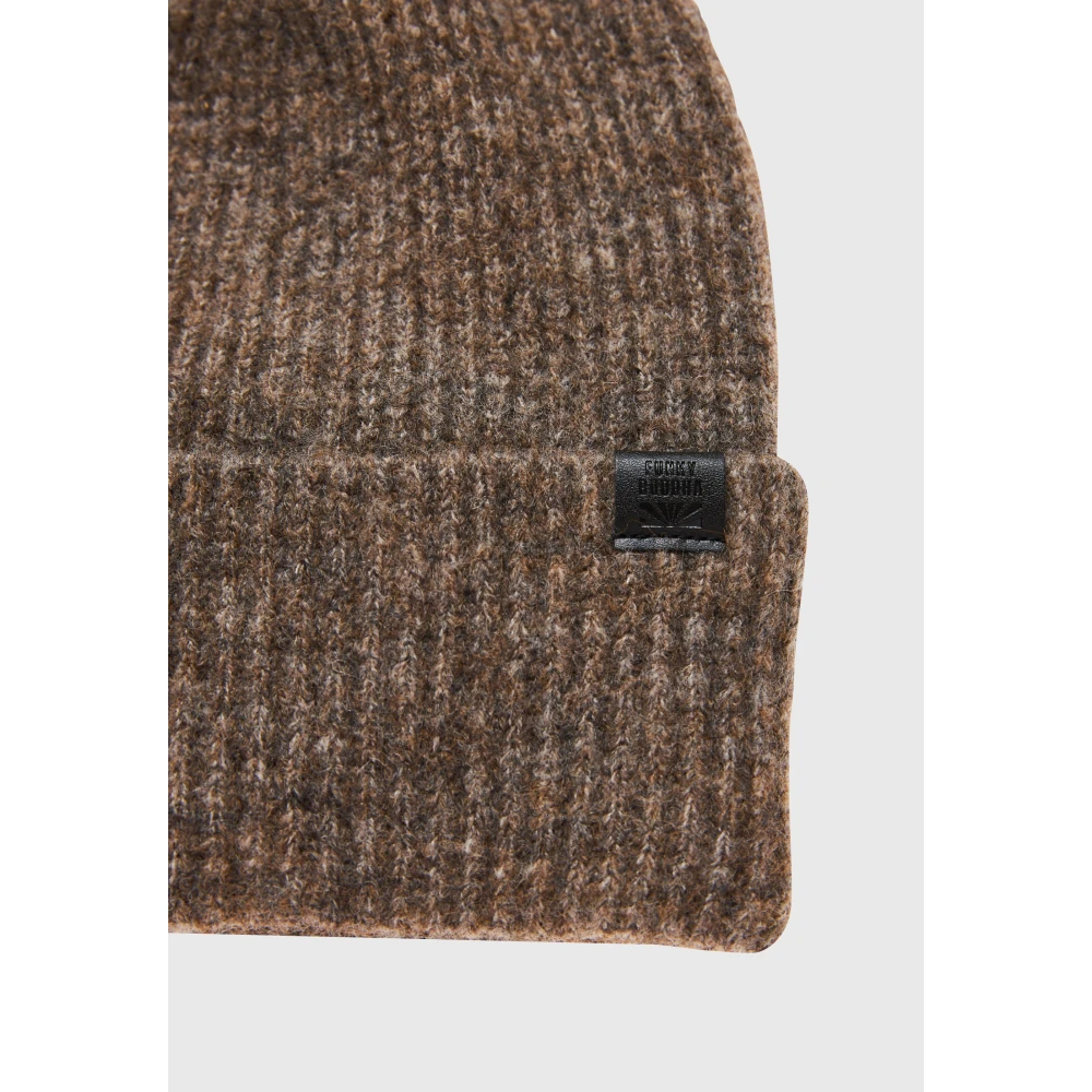 FUNKY BUDDHA Ανδρικός σκούφος σε μελανζέ πλέξη