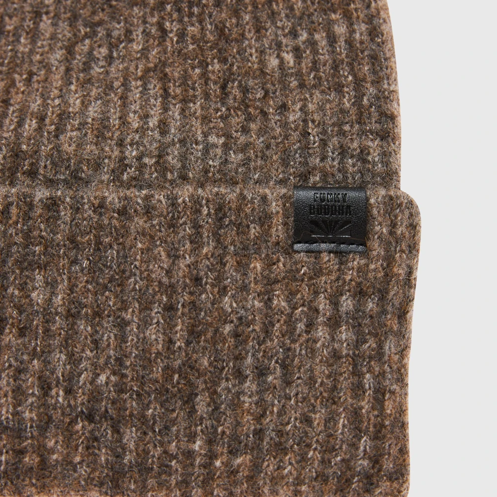 FUNKY BUDDHA Ανδρικός σκούφος σε μελανζέ πλέξη