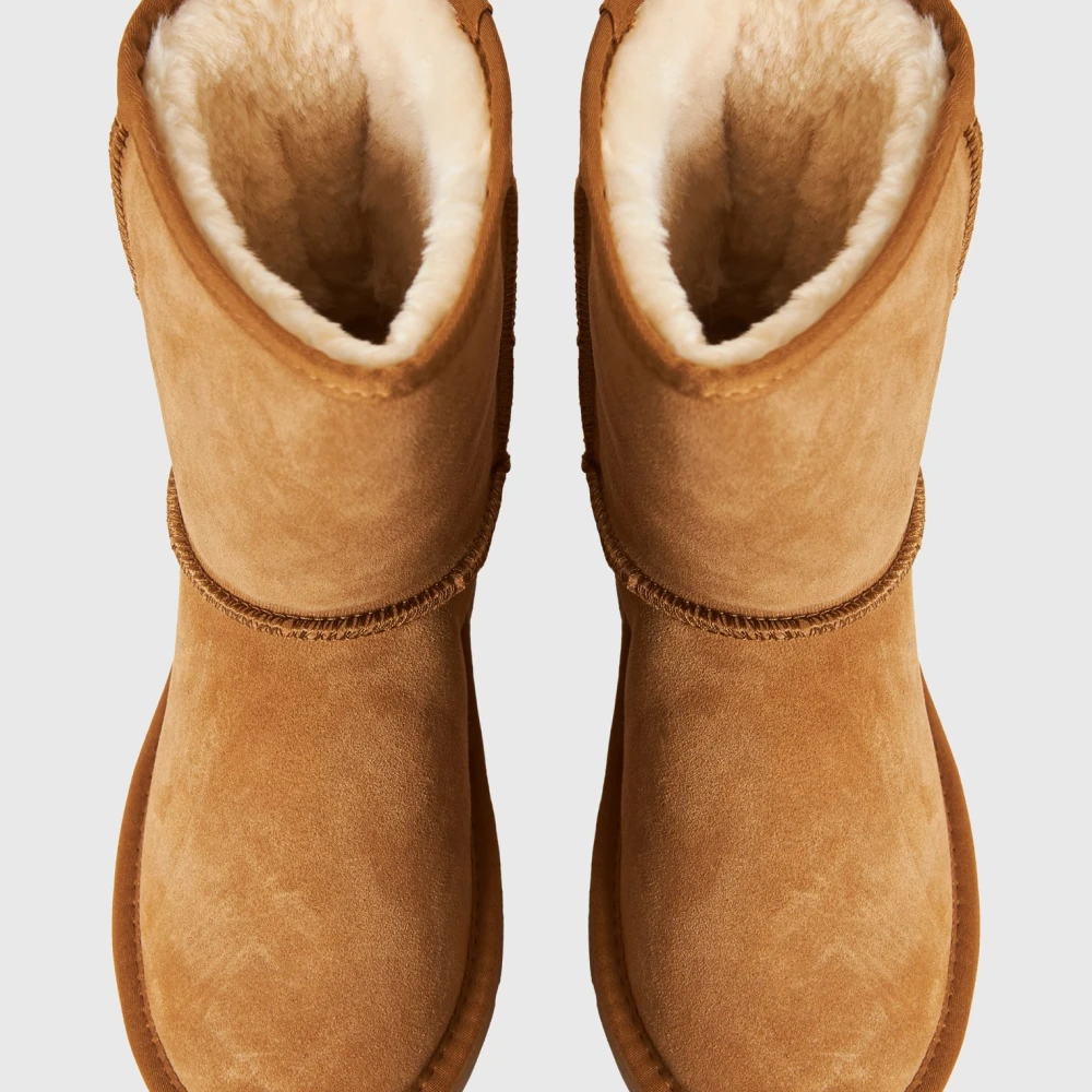 FUNKY BUDDHA Γυναικεία μποτάκια από καστόρι