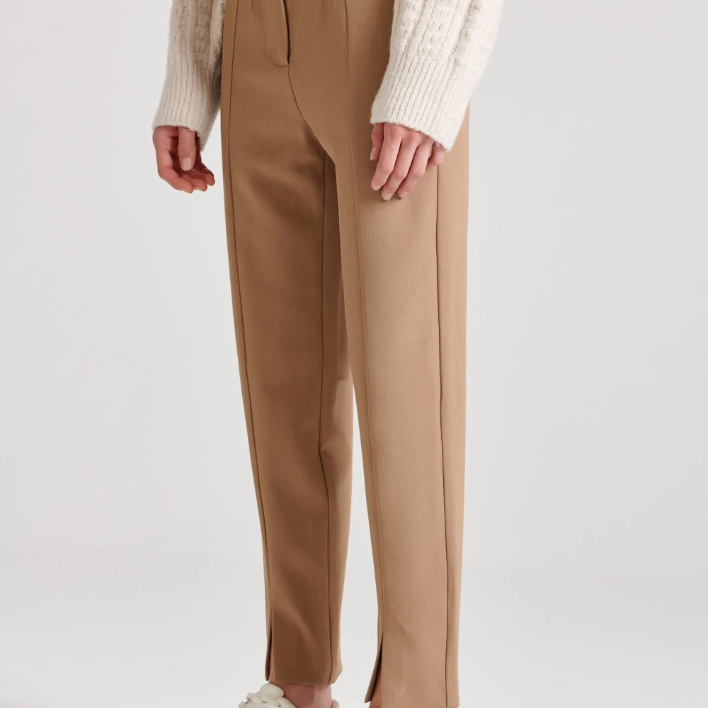 FUNKY BUDDHA Γυναικείο cropped casual παντελόνι