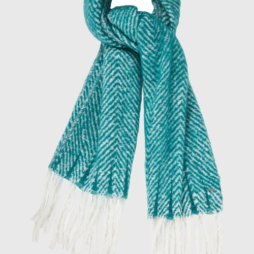 FUNKY BUDDHA Γυναικείο κασκόλ herringbone