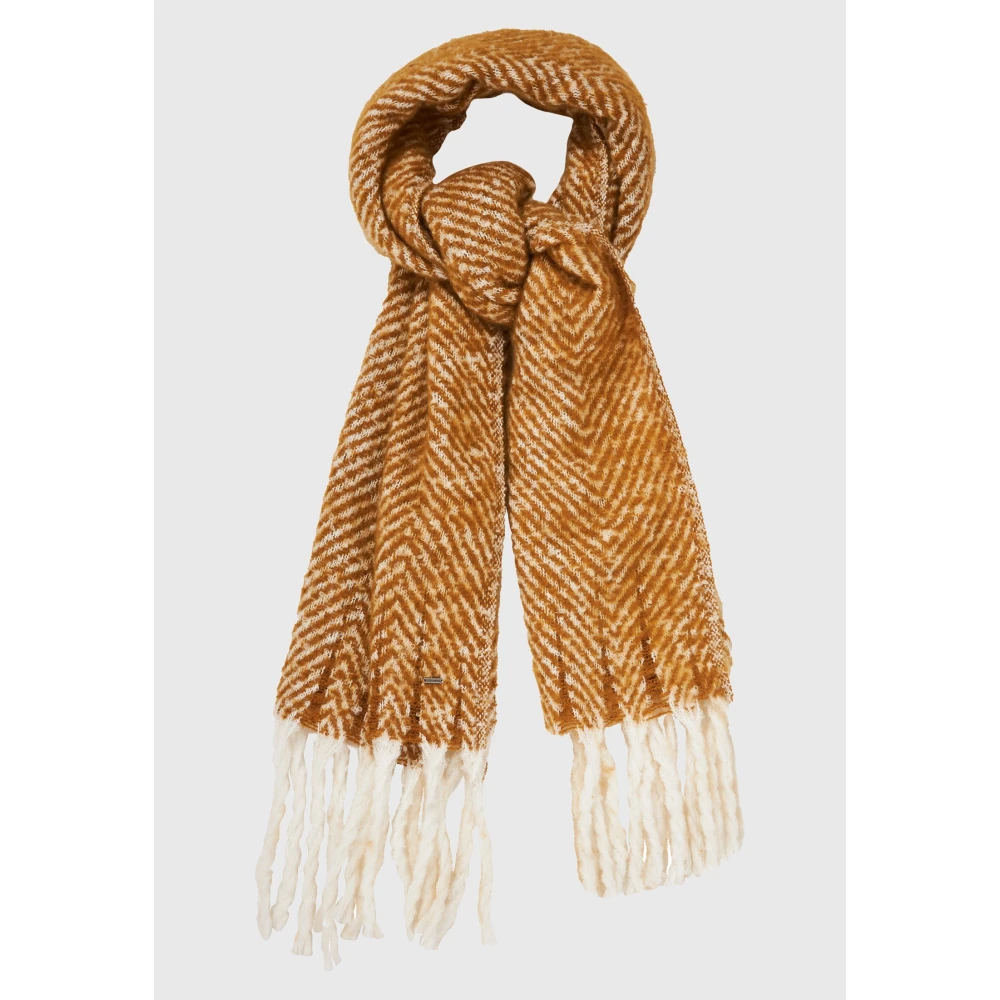 FUNKY BUDDHA Γυναικείο κασκόλ herringbone