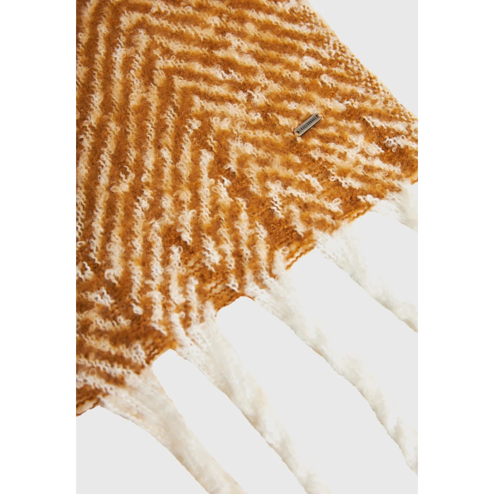 FUNKY BUDDHA Γυναικείο κασκόλ herringbone