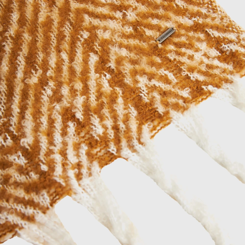 FUNKY BUDDHA Γυναικείο κασκόλ herringbone