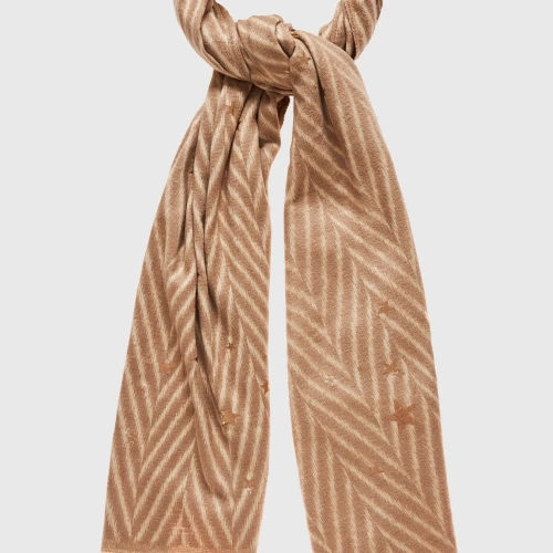 FUNKY BUDDHA Γυναικείο κασκόλ με μοτίβο