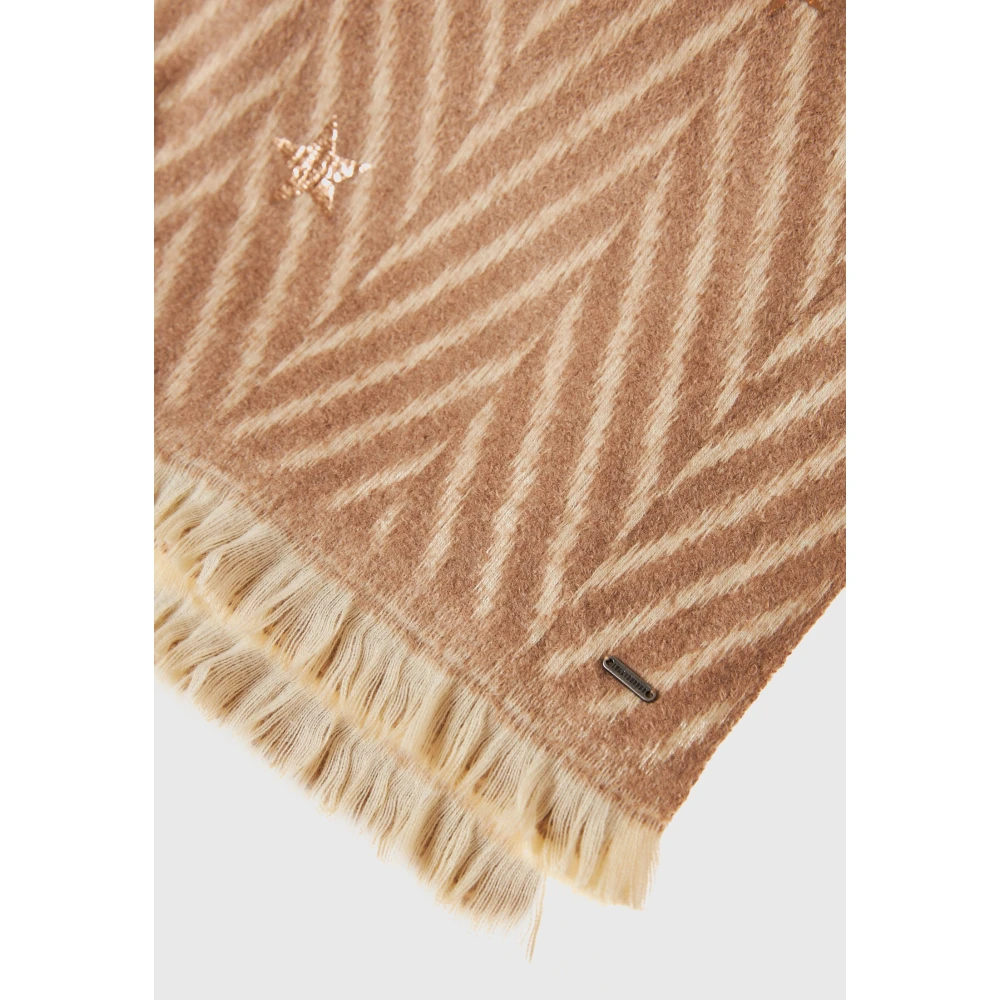 FUNKY BUDDHA Γυναικείο κασκόλ με μοτίβο