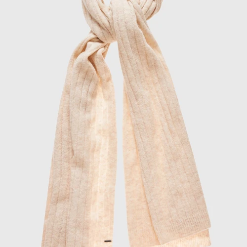 FUNKY BUDDHA Γυναικείο κασκόλ σε μελανζέ ύφανση