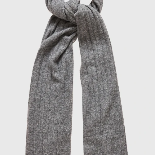 FUNKY BUDDHA Γυναικείο κασκόλ σε μελανζέ ύφανση