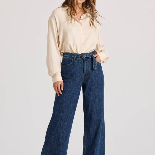 FUNKY BUDDHA Γυναικείο πουκάμισο από βισκόζη