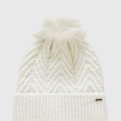 FUNKY BUDDHA Γυναικείος σκούφος pom pom