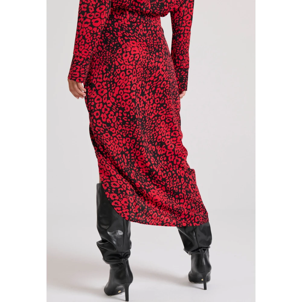 FUNKY BUDDHA Εμπριμέ μίντι κρουαζέ φούστα