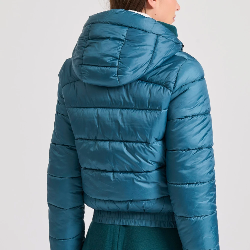 FUNKY BUDDHA Καπιτονέ puffer μπουφάν με κουκούλα