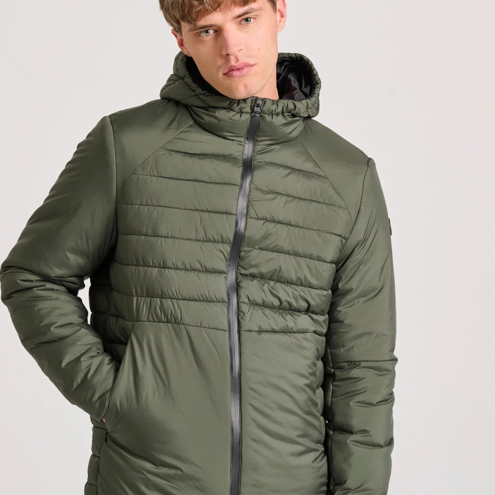 FUNKY BUDDHA Καπιτονέ traveller μπουφάν με κουκούλα