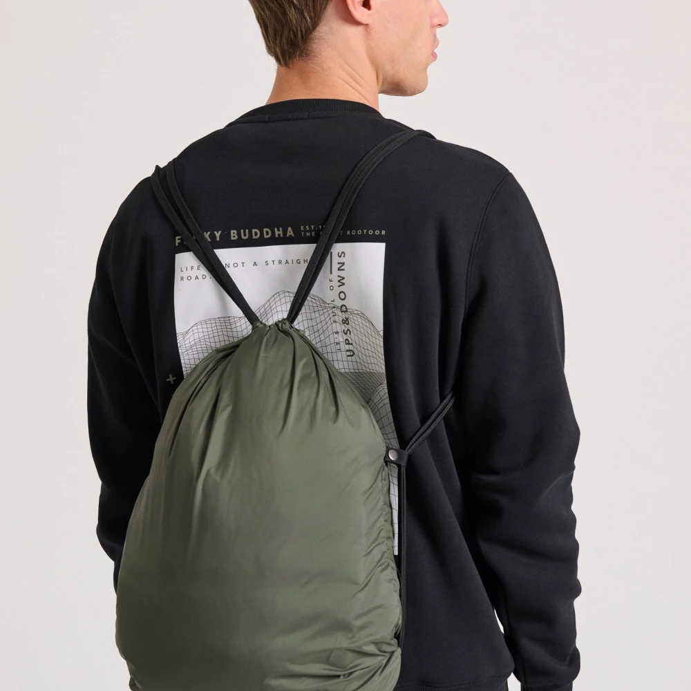 FUNKY BUDDHA Καπιτονέ traveller μπουφάν με κουκούλα