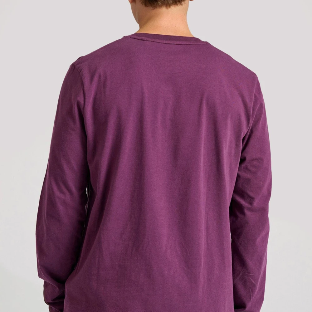 FUNKY BUDDHA Μακρυμάνικη μπλούζα με κέντημα στο στήθος