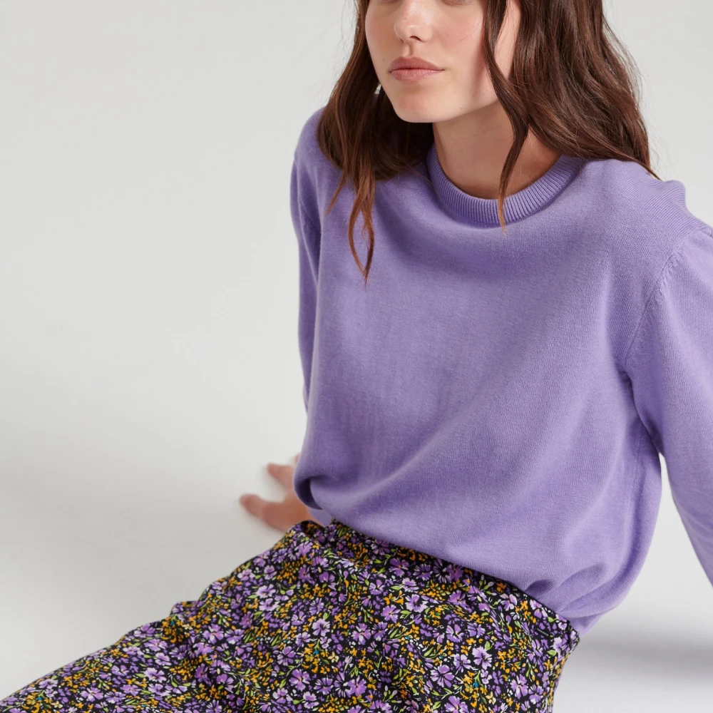 FUNKY BUDDHA Μίντι φλοράλ φούστα σε Άλφα γραμμή